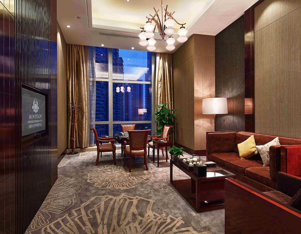 Minyoun Chengdu Dongda Hotel Bagian luar foto