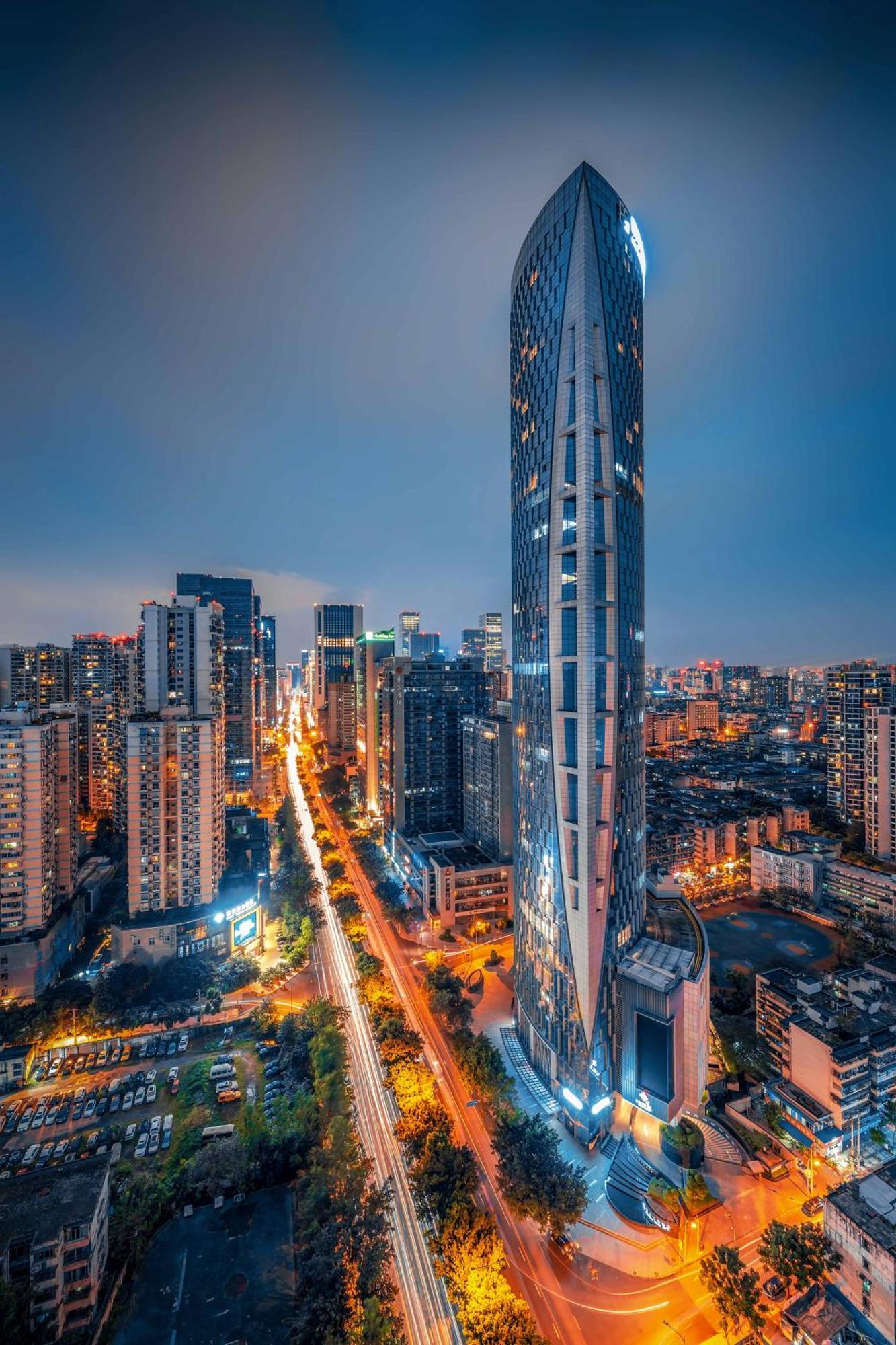 Minyoun Chengdu Dongda Hotel Bagian luar foto